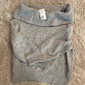 H&M off the shoulder sweater